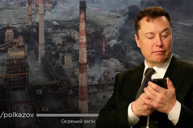 Ukraina/Dowódca obrońców Azowstalu zaapelował do Elona Muska o pomoc