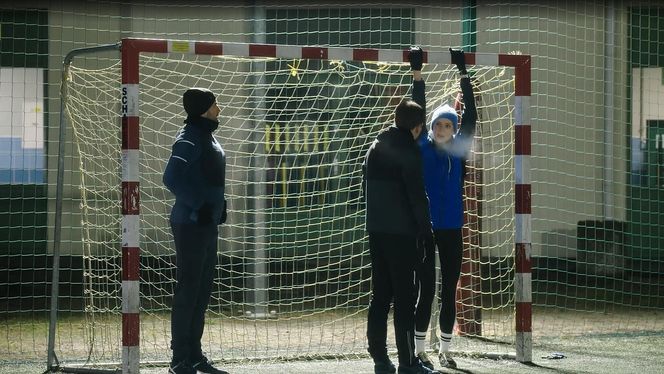 M jak miłość, odc. 1854: Adam Karski (Patryk Szwichtenberg), Natalia (Dominika Suchecka), Rafał (Jakub Kucner)