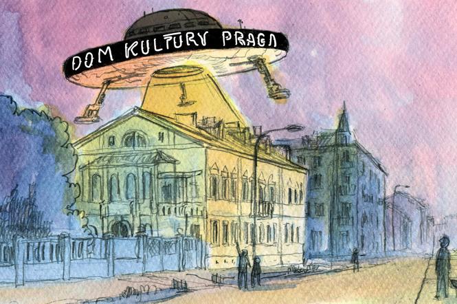 Cyrk, teatr, performance i piękne ilustracje. Powstała Praska Mapa Kultury!