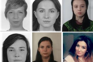 Śląskie. Kobiety poniżej 25. roku życia poszukiwane przez policję [ZDJĘCIA]