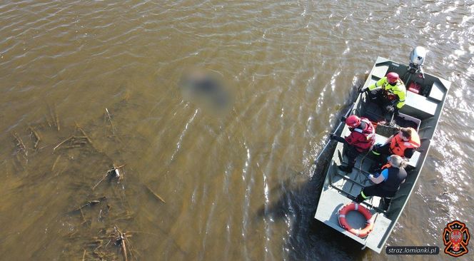 Warszawa. Ciało kobiety w Wiśle