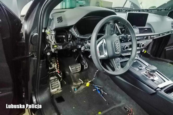 Pochodzące z kradzieży Audi Q5