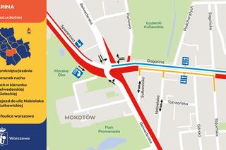 Ulice na Mokotowie znów będą otwarte 