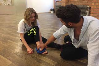 Coś mi chrupnęło w stopie