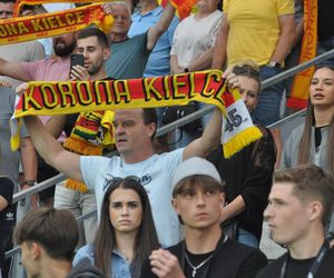 Kibice na meczu Korona Kielce - Radomiak Radom. 8 sierpnia 2025