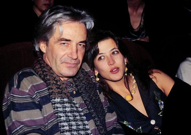 REŻYSER ANDRZEJ ŻUŁAWSKI Z ŻONĄ I AKTORKĄ SOPHIE MARCEAU