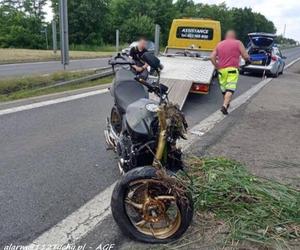 Śmiertelny wypadek na ul. Turyńskiej w Bieruniu. Nie żyje 25-letni motocyklista