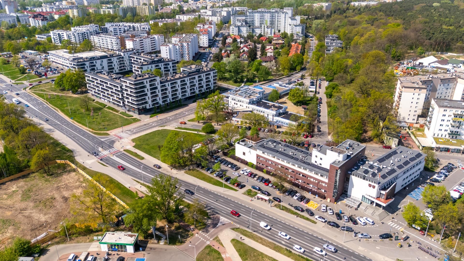 Ratusz dzielnicy Białołęka w Warszawie