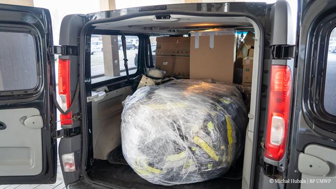  Podkarpackie. Wyruszyły pierwsze transporty z pomocą na Ukrainę [ZDJĘCIA]