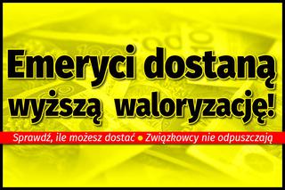 Emeryci dostaną wyższą waloryzację? Związkowcy nie odpuszczają 