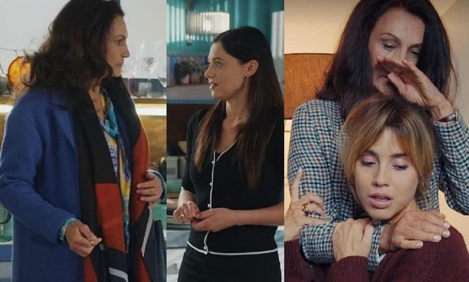 M jak miłość. Aleksandra (Małgorzata Pieńkowska), Iza (Adriana Kalska), Kama (Michalina Sosna)