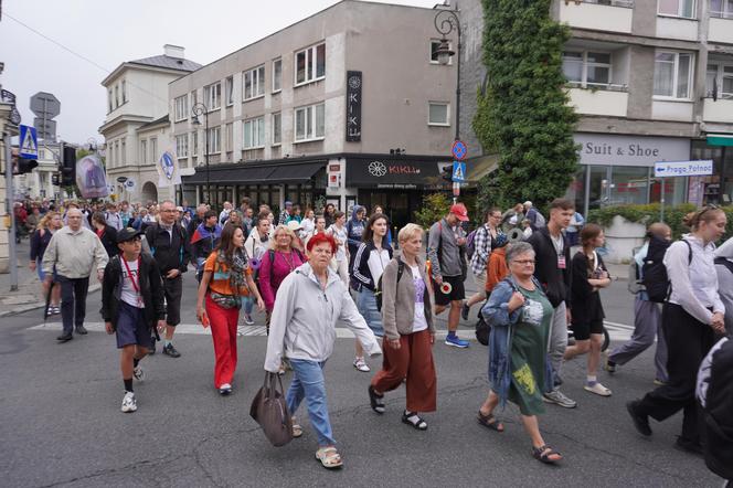 313. Warszawska Pielgzymka Piesza na Jasną Górę - wymarsz z Warszawy