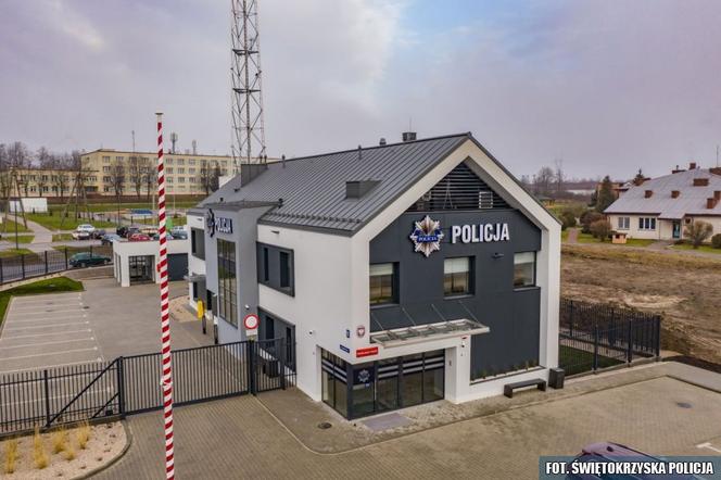 Nowy komisariat policji w Chęcinach już gotowy