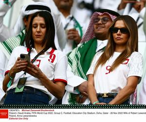 Piękne fanki na meczu Polska - Arabia Saudyjska