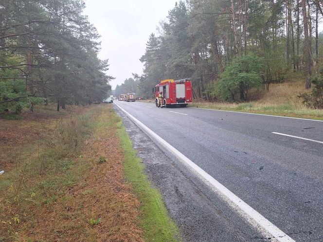 Tragiczny wypadek pod Bydgoszczą. 45-letni kierowca bmw zginął na miejscu. Utrudnienia w ruchu potrwają wiele godzin 