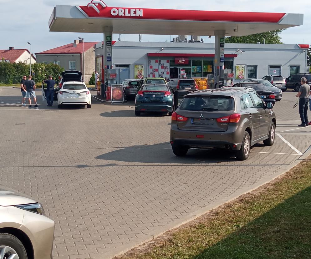 Blokada stacji Orlen w Rzeszowie. „Tylko myję szybę” 