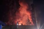 Pożar w fabryce opon w Dębicy [GALERIA]