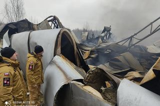 Dwie doby zajęło gaszenie potężnego pożaru w woj. lubelskim