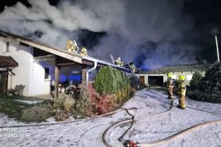 Pożar kurnika połączonego z budynkiem mieszkalnym pod Gorzowem