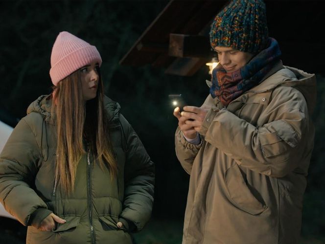 Barwy szczęścia, odcinek 3168: Agata (Natalia Zambrzycka), Ignacy (Olaf Staszkiewicz)