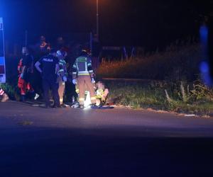 Horror w Świnoujściu. 30 latek  płonął wybiegając z lasu. W panice zdejmował ubrania