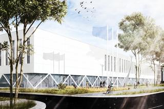 Projekt kompleksu sportowego przy Zespole Szkół Łączności w Krakowie