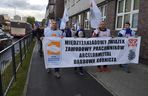 Hutnicy i koksownicy wyszli na ulice w Dąbrowie Górniczej. Apel do rządu o ratunek dla branży i tysięcy miejsc pracy