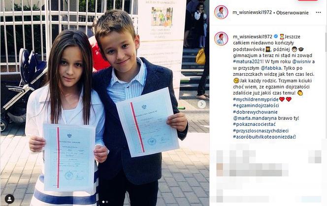 Znani maturzyści - syn Michała Wiśniewskiego