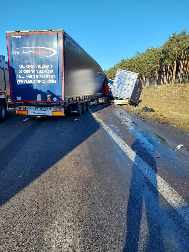 Wielkopolskie: Tragiczny wypadek na A2 pod Koninem! Nie żyje 25-letni kierowca 
