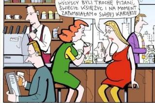 M jak miłość. Rysunek na profilu Marty Chodorowskiej (Julia) na Instagramie