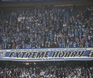 Kibice na meczu Lech Poznań - Widzew Łódź bawili się świetnie. Humory popsuli im piłkarze Kolejorza 