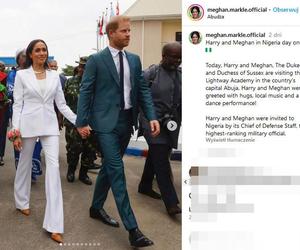 Wszystkie stylizacje Meghan Markle z podróży do Nigerii