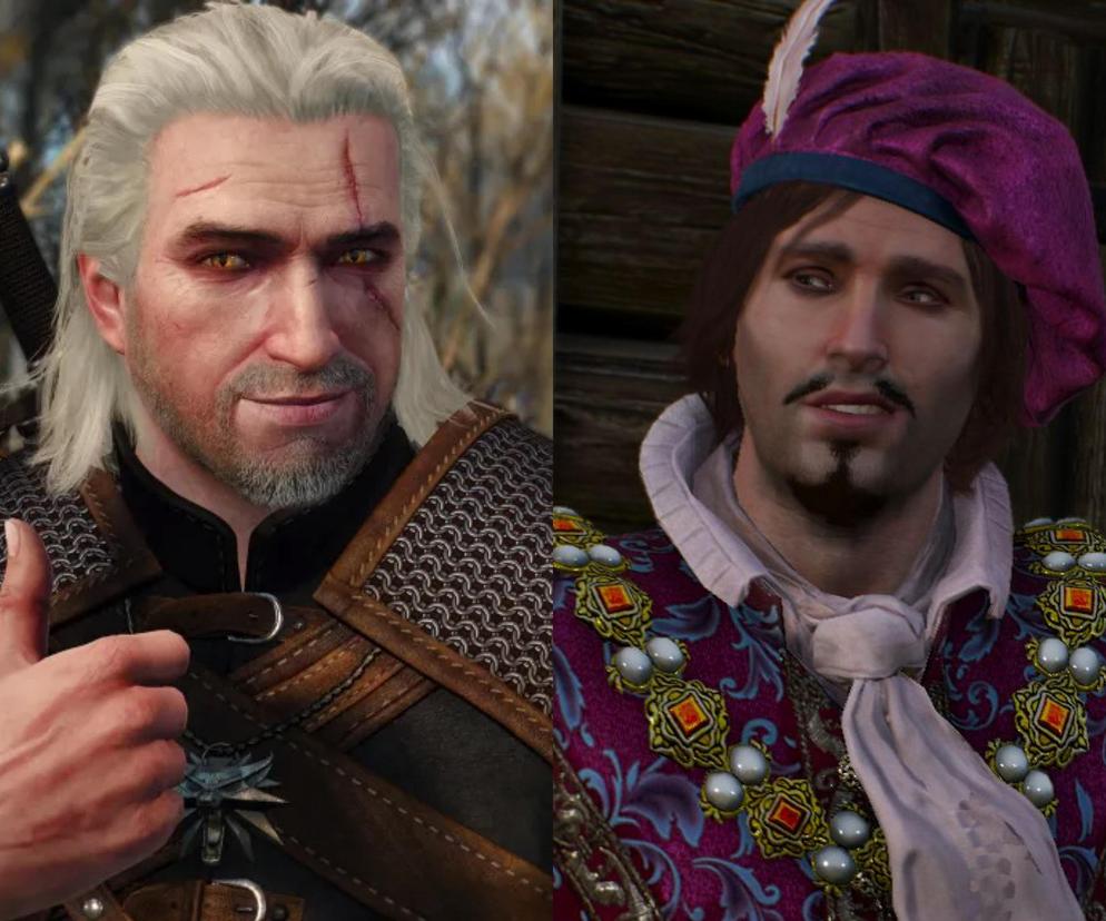 Geralt i Jaskier