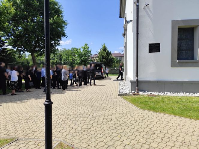 Ostatnie pożegnanie Katarzyny, która zginęła z rąk męża