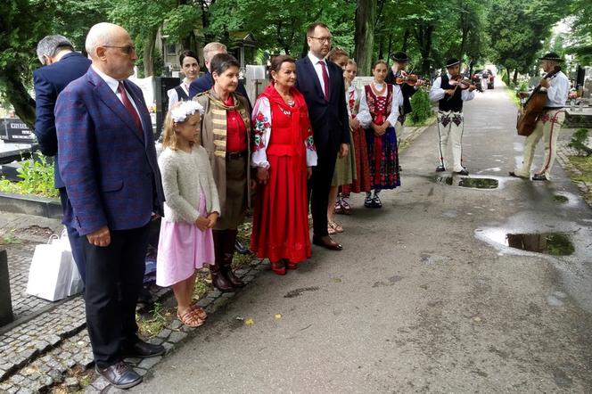 Kilkanaście osób uczestniczyło w tej ceremonii
