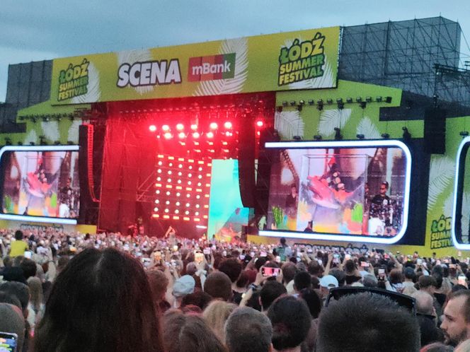 Łódź Summer Festival 2025. Tak wyglądał drugi dzień imprezy. Niezwykły gość zaskoczył publiczność