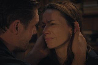 M jak miłość, odcinek 1824. Martyna (Magdalena Turczeniewicz), Marcin (Mikołaj Roznerski)