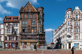 Bytom: Ostatni potworek do remontu. Zabytkowa kamienica przestanie szpecić rynek