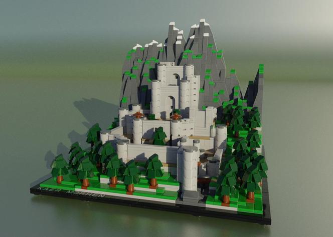 LEGO MOC Kaer Morhen