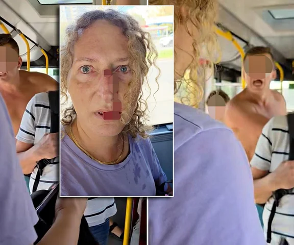 Stanęła w obronie Ukrainki, agresor uderzył ją z główki