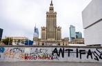 Brzydkie graffiti w Warszawie