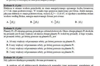 fizyka dodatkowe - arkusze maturalne