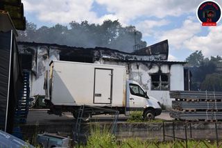 Gigantyczny pożar hali niedaleko Warszawy. Powołają specjalny zespół prokuratorski