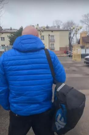 Monika Olejnik jak Marcin Najman