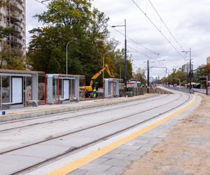 Budowa tramwaju do Wilanowa na kilka tygodni przed otwarciem