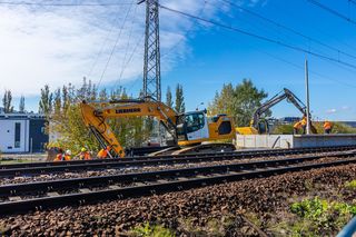 Przebudowa przystanku PKP Ursus Północny w Warszawie