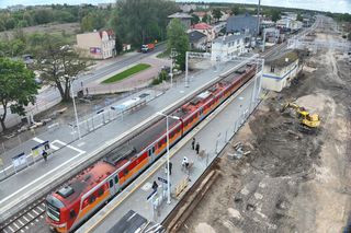 Trwa modernizacja stacji kolejowej na Mazurach. Wkrótce powstanie przejście podziemne