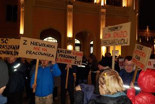 Protest pracowników Poczty Polskiej