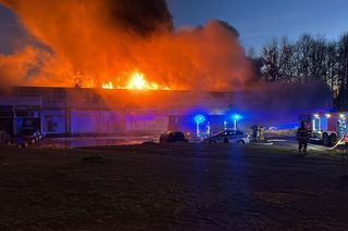 Pożar w Rudzie Śląskiej