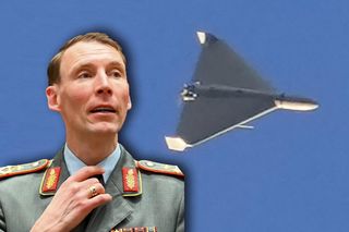 Rosja zaleje Ukrainę dronami? Niemiecki generał alarmuje